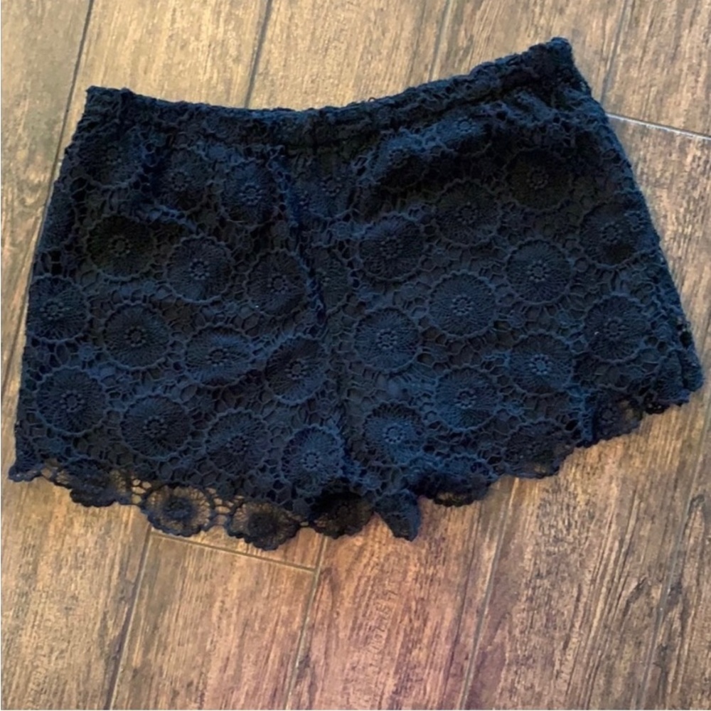 Mud Pie Lace/Crochet Shorts